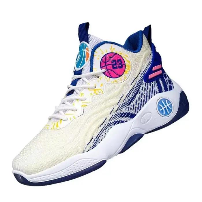 Chaussures de basket-ball confortables pour adolescents et étudiants
