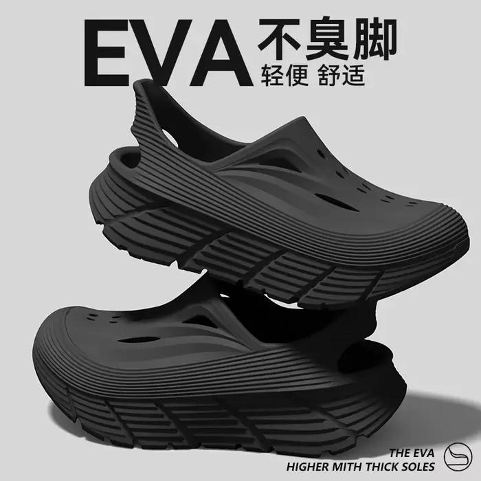 Chaussures antidérapantes à trous pour hommes