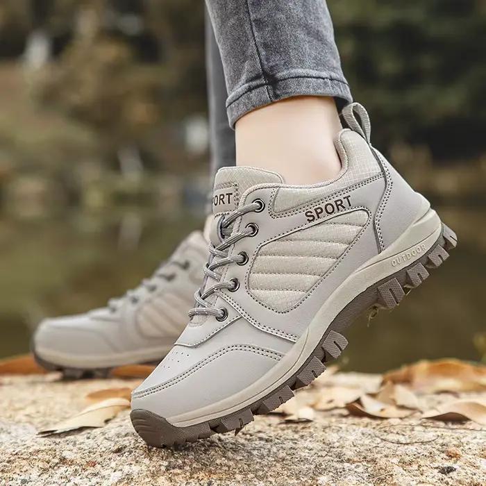Chaussures de randonnée pour hommes et femmes, antidérapantes, résistantes à l'usure, baskets de trekking légères, bottes de sport, camping, alpinisme