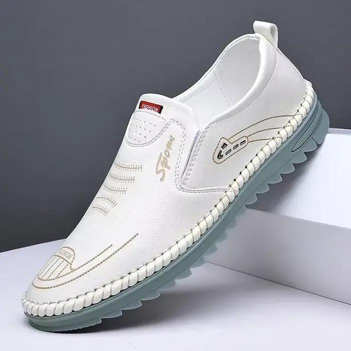Chaussures en cuir faites à la main pour hommes