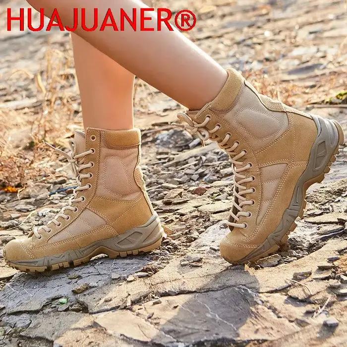 Nouveau Sport armée hommes Combat bottes tactiques en plein air randonnée désert cuir bottines