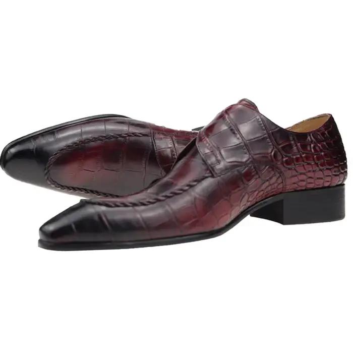Oxford-Chaussures en Cuir de Vache group pour Homme