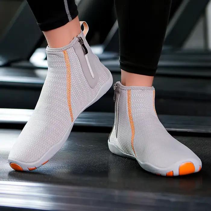 Chaussures d'eau hautes pour hommes et femmes, chaussettes de plongée, sandale de plage, pieds nus, natation, natation, proximité, pataugeoire, rencontre, fitness, surf, pêche