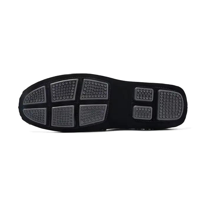Demi-chaussures en cuir pour hommes, taille 47 48, mocassins décontractés à enfiler, pantoufles respirantes de grande taille, été