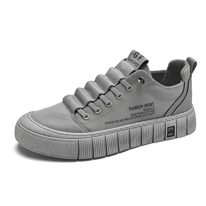 Vert hommes chaussures décontractées glace soie toile