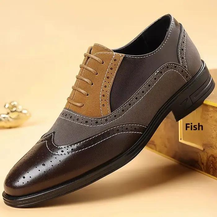 Chaussures habillées décontractées pour hommes