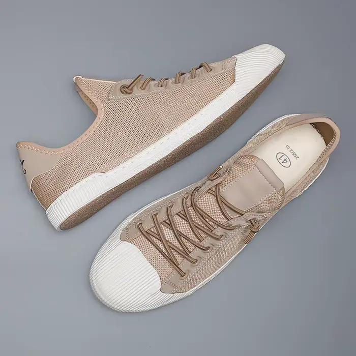 Chaussures en toile à lacets pour hommes