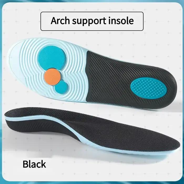Chaussures de sport semelles intérieures soutien de la voûte plantaire semelle intérieure pour pieds fasciite