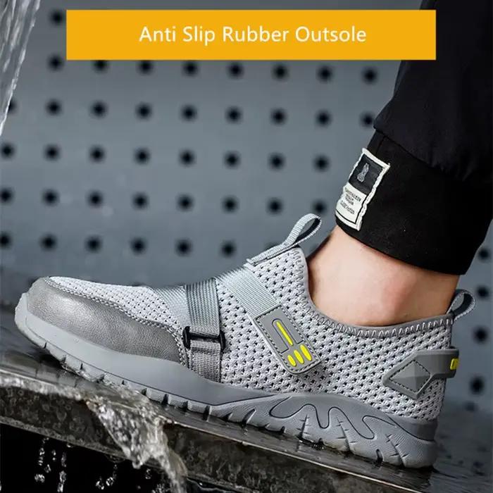Chaussures de sécurité d'été respirantes