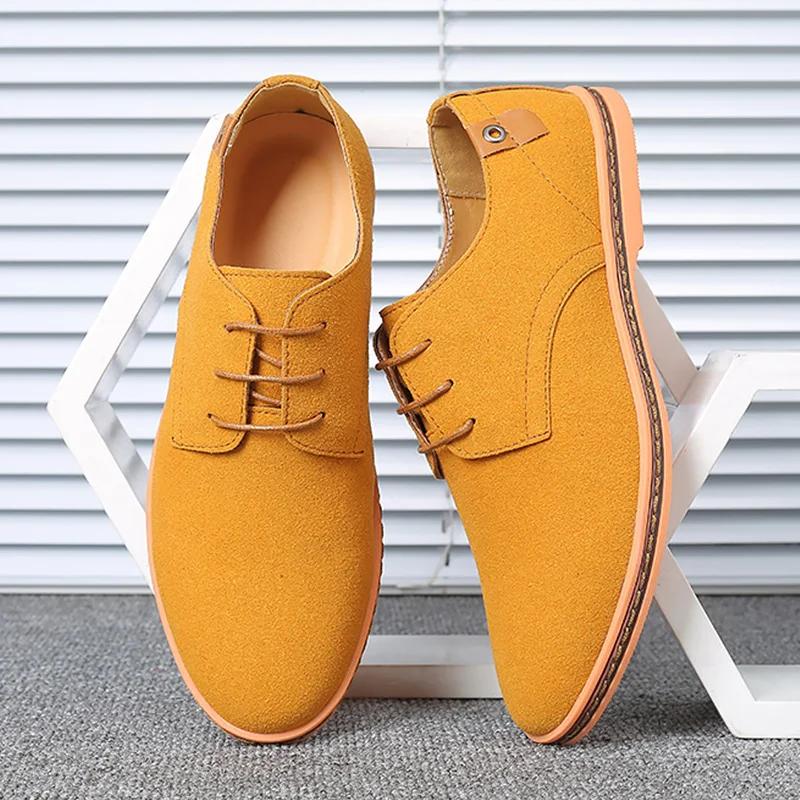 Chaussures Oxford marron de qualité supérieure pour hommes, mocassins Derby, chaussures décontractée