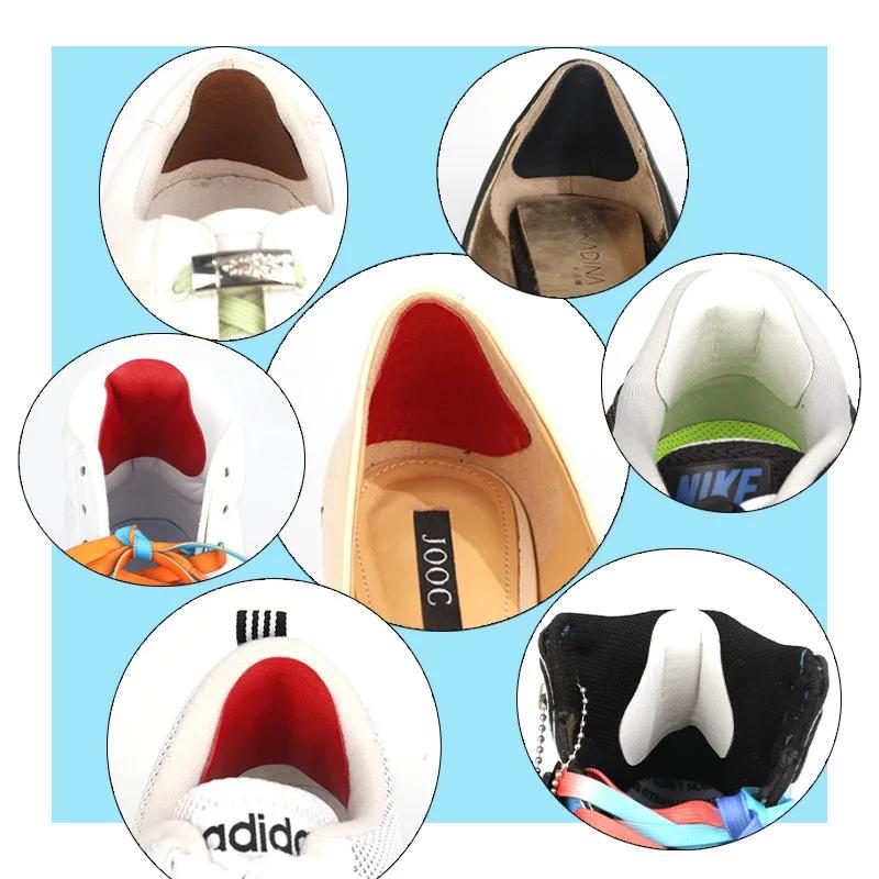 4 PCS Semelles Talon Réparation Subvention Collant Chaussures Trou Sneaker Doublé Avec Anti-Usure Ap