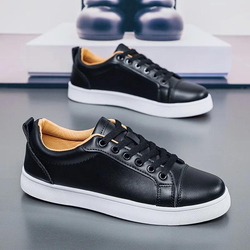 Baskets et chaussures décontractées pour hommes en noir et blanc, baskets de créateur pour hommes, c
