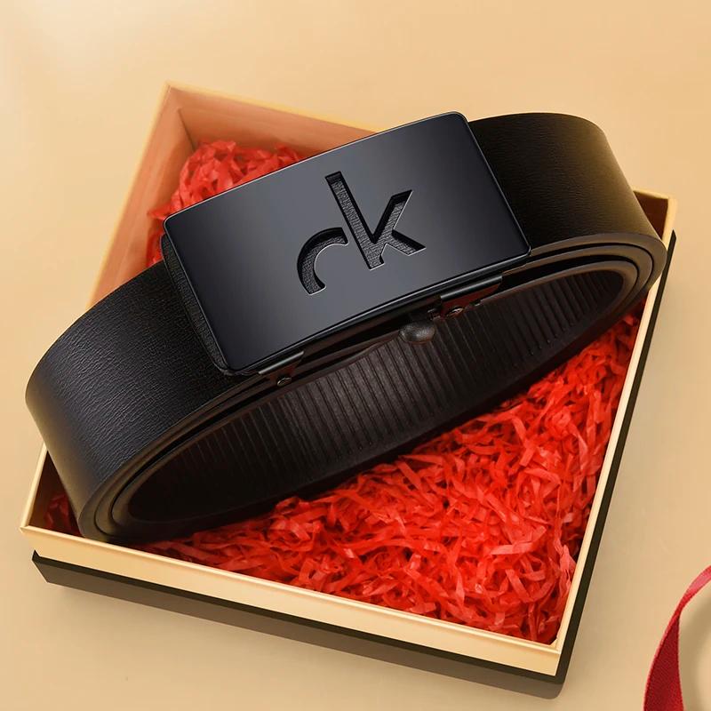 Ceinture d'affaires rétro Simple en alliage pour hommes, boucle automatique, avec short, accessoires