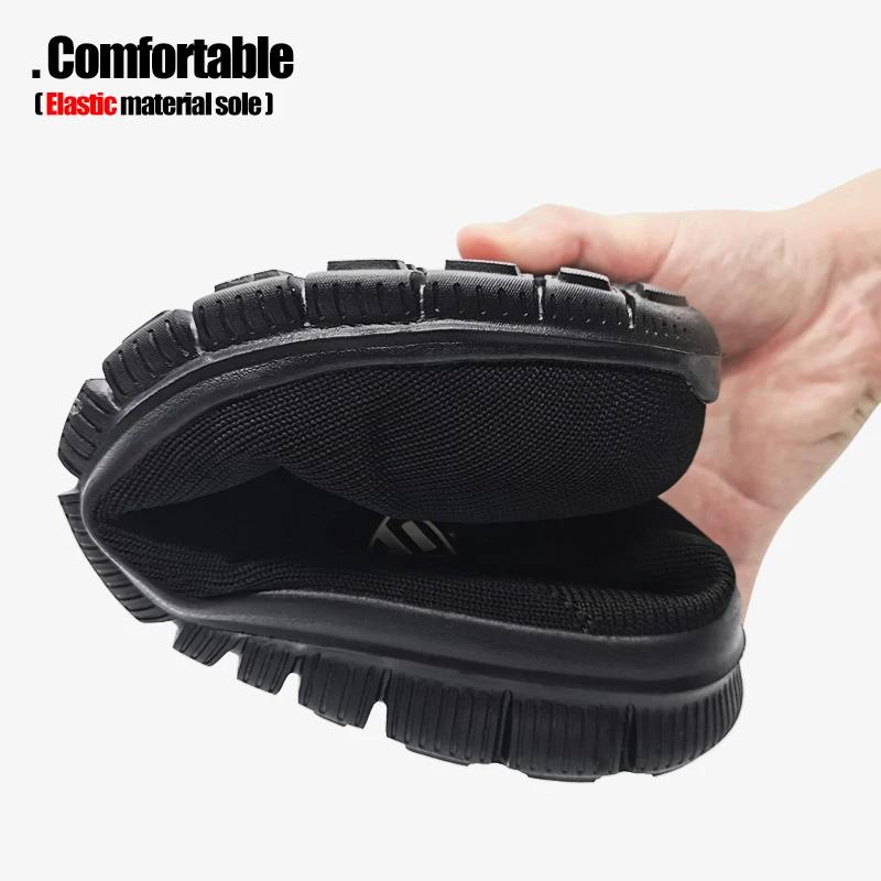 LARNMERN – chaussures de sécurité de travail antidérapantes pour hommes, bottes respirantes, antidér