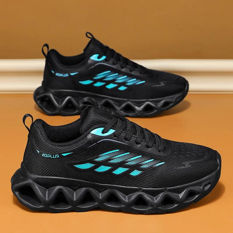 Nouvelles chaussures de course pour hommes 2026, légères, amorties, respirantes, pour l'entraînement