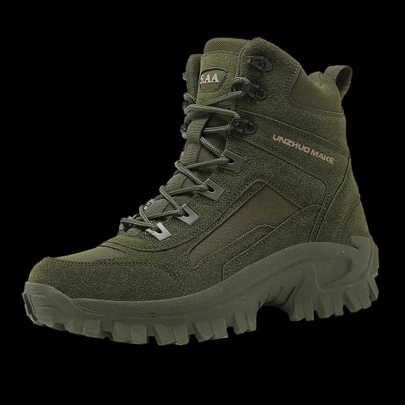 Chaussures de randonnée imperméables chaussures de Sport tactiques montantes pour hommes chaussures 