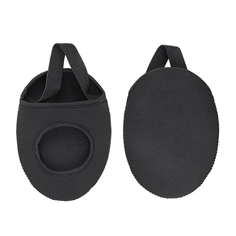 1 paire de couvre-chaussures de cyclisme coupe-vent demi-paume protecteur d'orteil vtt vélo de route