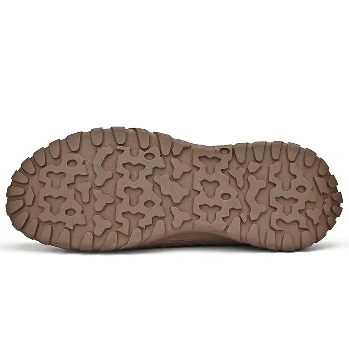Sandales d'Été en Cuir Souple pour Homme, Chaussures de Plage Antidérapantes, Ajourées, Faites à la
