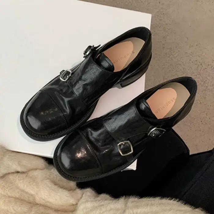 Sans lacet femmes chaussures 2025 nouveau Style loisirs mode appartements femmes chaussures décontra