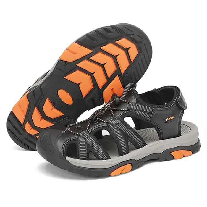 Sandales d'extérieur d'été pour hommes, chaussures de randonnée respirantes, plage aquatique, Campin