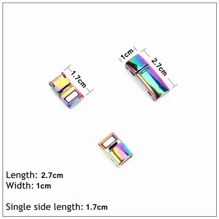 4 pièces/1 paire nouveau lacet en métal boucle magnétique lacets serrure magnétique chaussures acces
