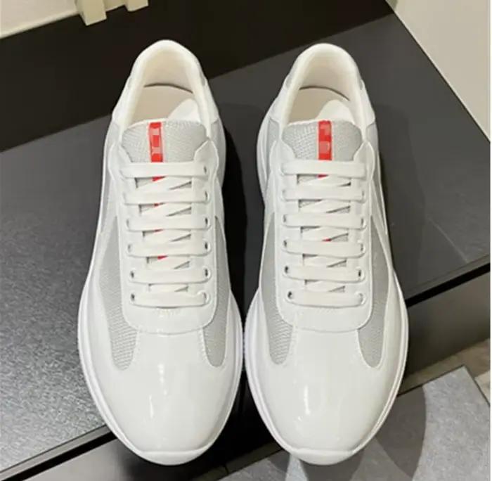 Chaussures de sport en cuir pour hommes, basses, à lacets, décontractées, résistantes à l'usure, ave