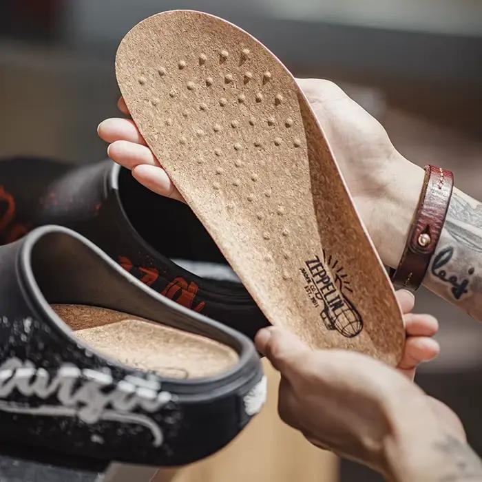 Maden nouvelles lettres décontractées chaussures de Chef antidérapantes hommes été en plein air noir