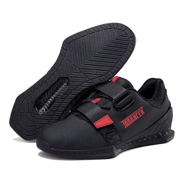 Chaussures d'haltérophilie professionnelles originales pour hommes, chaussures de gymnastique Squat