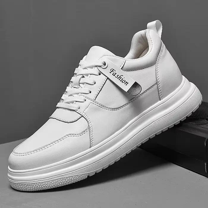 Chaussures rehaussantes classiques pour hommes, chaussures d'extérieur en cuir, chaussures de marche