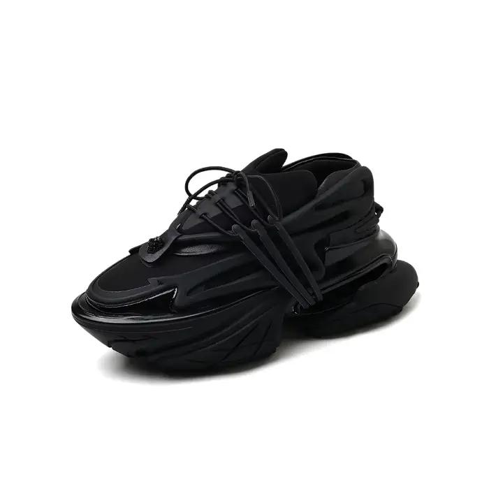 Baskets épaisses à semelle optique pour hommes et femmes, chaussures de sport décontractées, mode, g