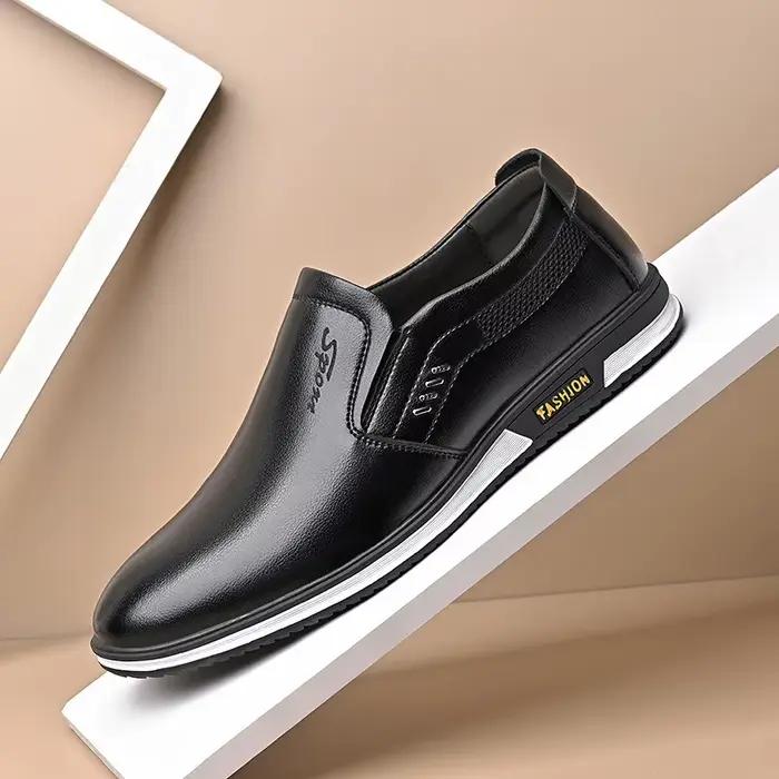 Chaussures en cuir de marque pour hommes mocassins de créateur mocassins pour adultes de haute quali