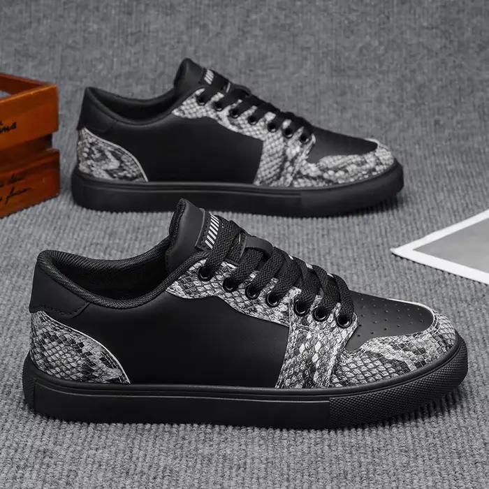Chaussures de golf pour hommes LOEIKAN | Fermeture à bouton rapide | Chaussures de golf antidéra