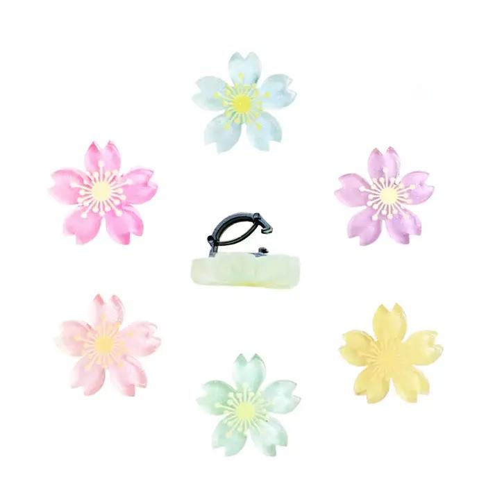 1 PC Fleurs Chaussure Boucle Lacets Clip Décoratif Chaussure Charme Tendance Creative Mignon Sneaker