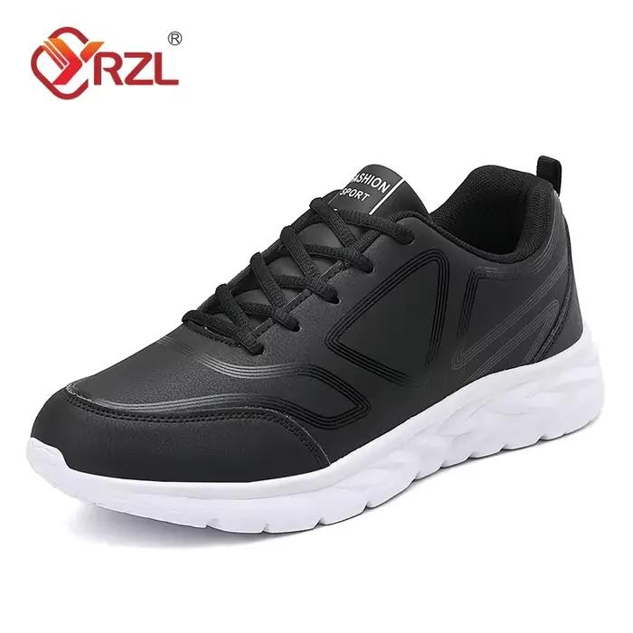 YRZL chaussures noires pour hommes baskets légères chaussures de Sport chaussure de Sport intérieur