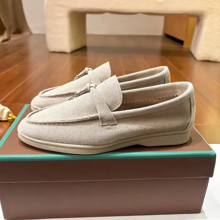 Nouveaux Mocassins en Daim Classiques de Marque LP de Haute Qualité 2026 – Chaussures Décontractées