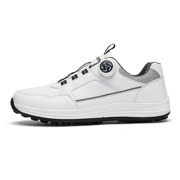 Chaussures de golf pour hommes, nouveau style, à la mode, simples, polyvalentes, couleur unie, supér