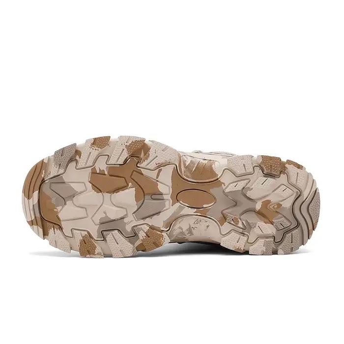 Bottes tactiques de Camouflage pour hommes, chaussures de sécurité imperméables pour l'alpinisme, la