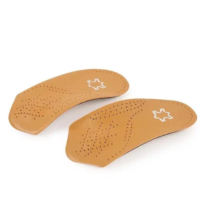 Semelle orthopédique de soutien de la voûte plantaire Semelles pour pieds Semelles de confort en cui