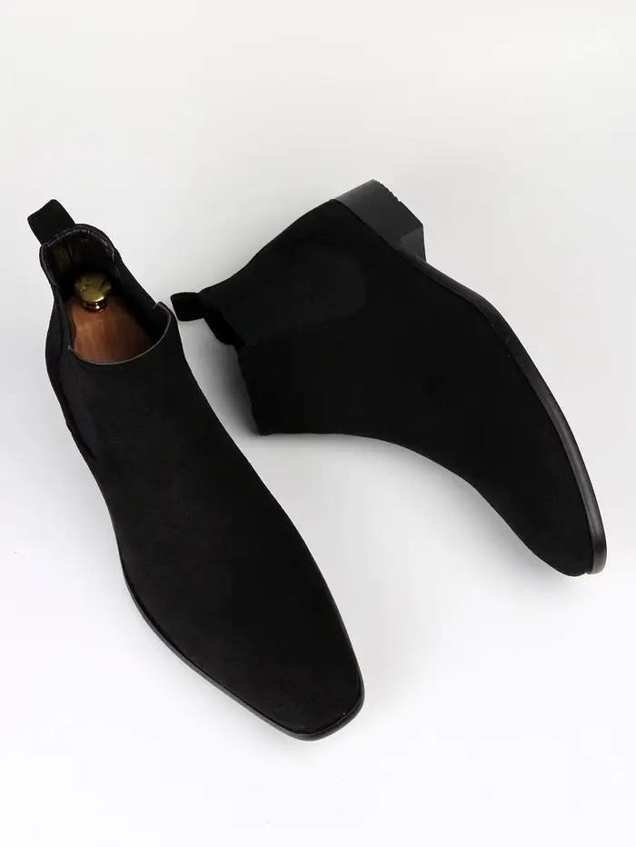Bottes classiques à double élasticité pour hommes