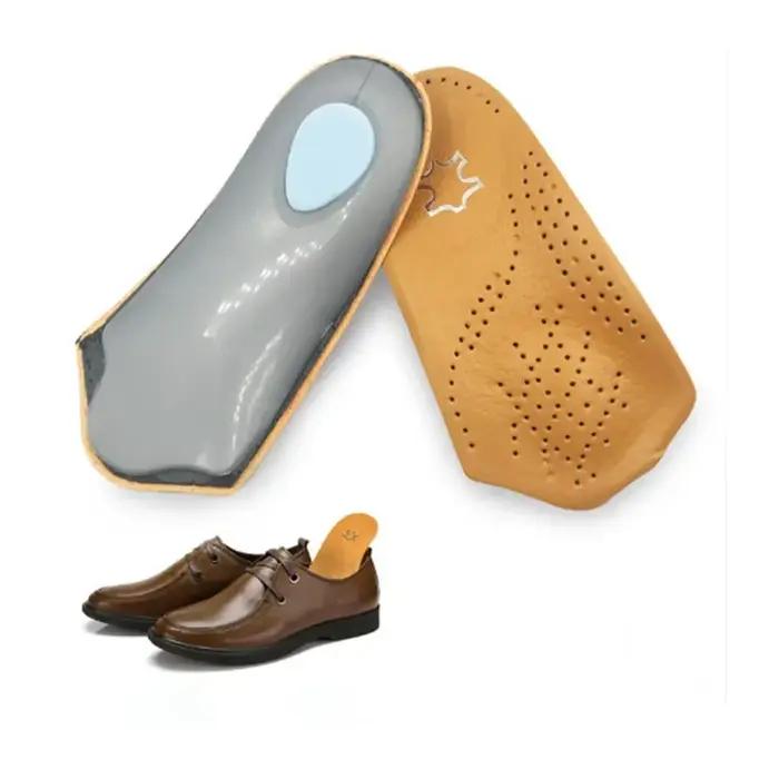 Semelle orthopédique de soutien de la voûte plantaire Semelles pour pieds Semelles de confort en cui