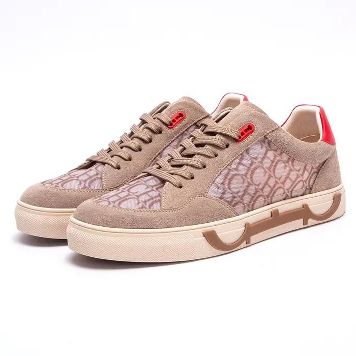 Chaussures de marche pour hommes Printemps/Été 2026 – Chaussures vulcanisées en maille à semelle pla