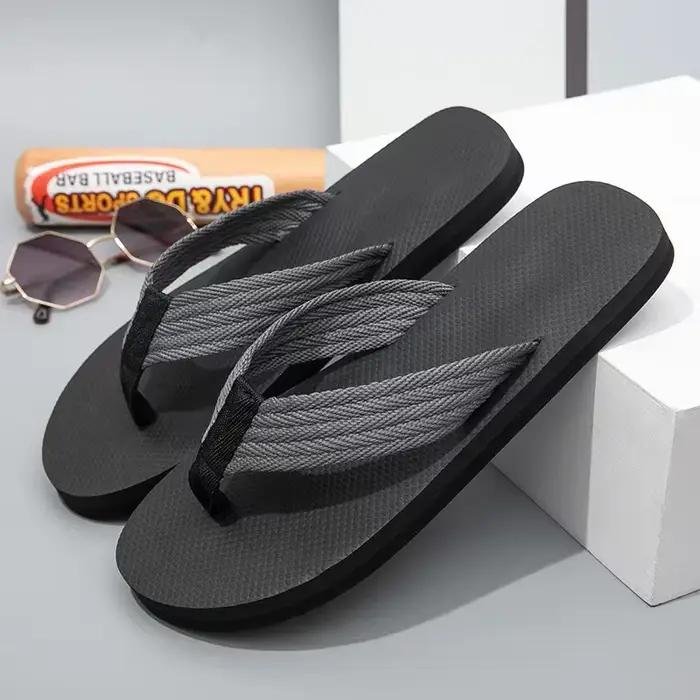 Nouvelles sandales créatives à talon épais pour hommes, décontractées, simples, mode, chaussures de