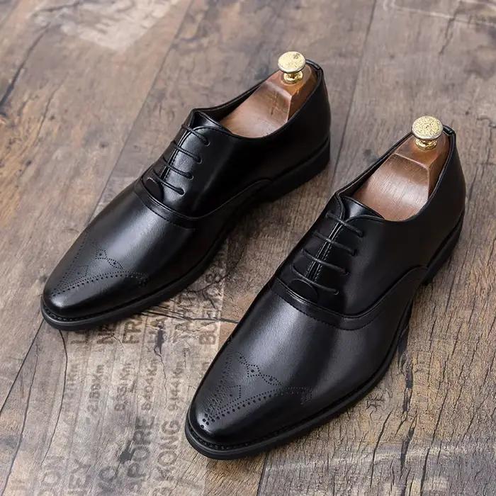 Chaussures de mariage pour hommes mocassins à enfiler tendance glands chaussures en cuir hommes chau