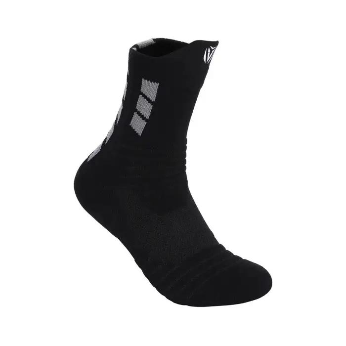 Veidoorn chaussettes de Sport de haute qualité pour hommes longueur mi-mollet chaussettes de basket-