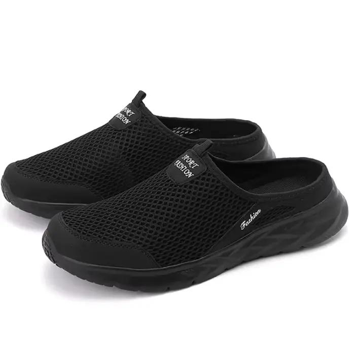 YRZL – demi-pantoufles pour hommes, chaussures en maille de haute qualité, nouveau Design, sandales