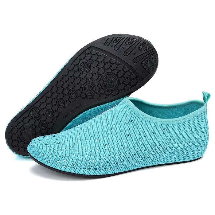 Chaussures de plongée pour femmes, chaussures aquatiques pour hommes, chaussettes de sport aquatique