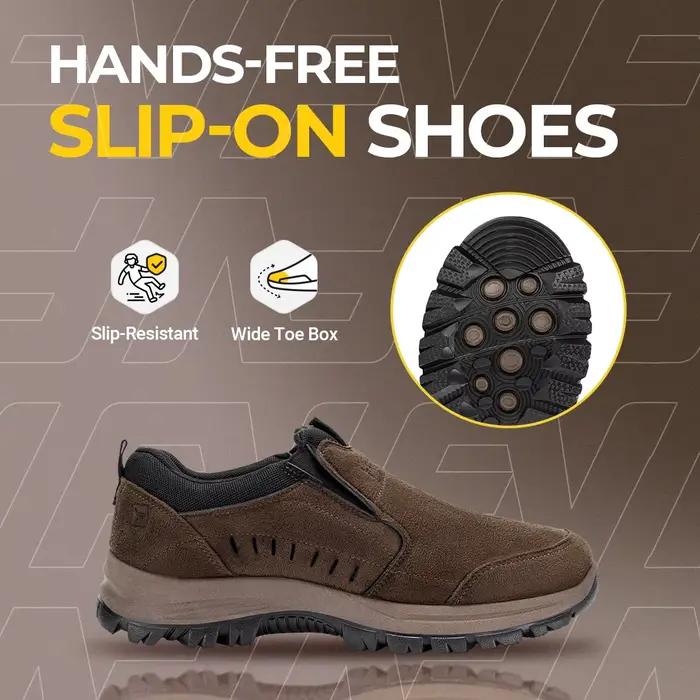 Chaussures à enfiler pour hommes, mocassins pour un usage professionnel et décontracté, légères et c