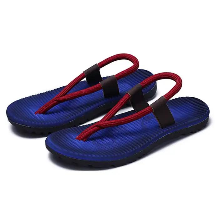 Pantoufles de plage confortables et respirantes pour hommes, chaussons décontractés à clip pour la m