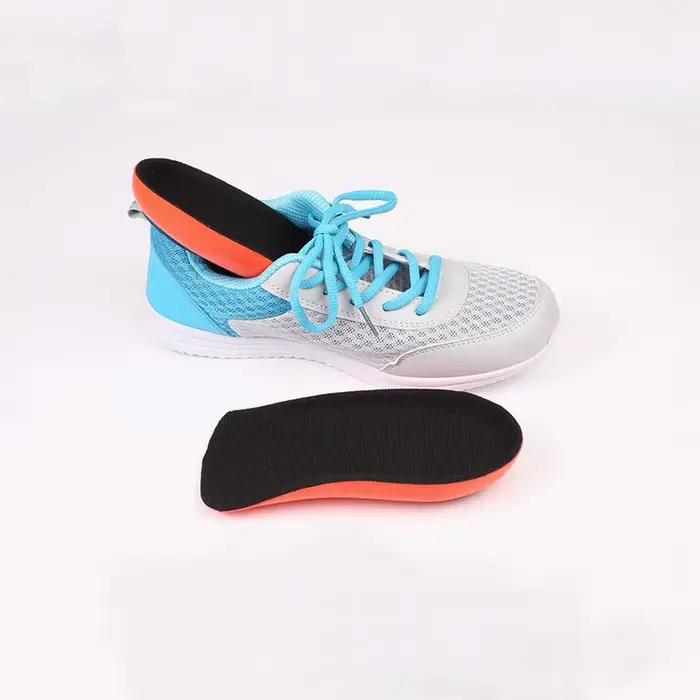 Semelles plantaires Fascia Super Absorption des chocs Haute élasticité Courir Demi-coussin Soutien d