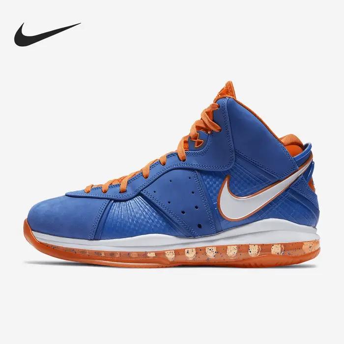 Nike véritable nouvelle saison hommes confortables mi-hautes chaussures de basket-ball de sport CV1750-400